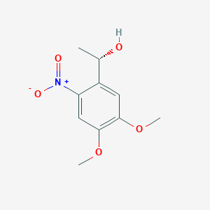 (S)-1-(4,5-Dimethoxy-2-nitrophenyl)ethanol