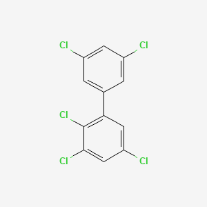 molecular formula C12H5Cl5 B1360988 2,3,3',5,5'-Pentachlorobiphenyl CAS No. 39635-32-0