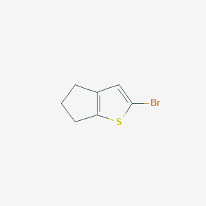 2-bromo-4H,5H,6H-cyclopenta[b]thiophene