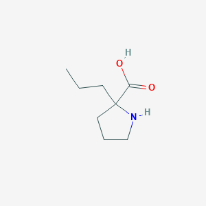 2-Propylpyrrolidine-2-carboxylic acid