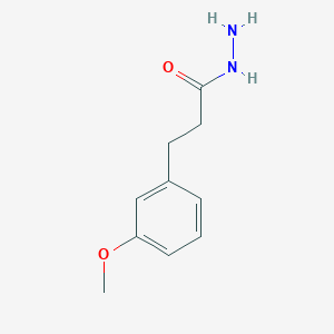 molecular formula C10H14N2O2 B1360994 3-(3-甲氧基苯基)丙酰肼 CAS No. 425674-89-1