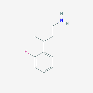 3-(2-Fluorophenyl)butan-1-amine