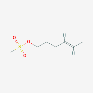 (4E)-hex-4-en-1-ylmethanesulfonate