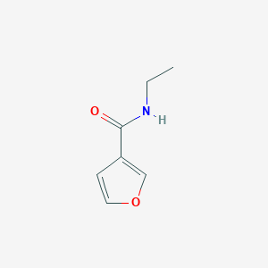 molecular formula C7H9NO2 B136102 N-Ethylfuran-3-carboxamide CAS No. 142472-21-7