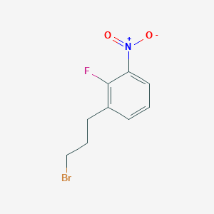 1-(3-Bromopropyl)-2-fluoro-3-nitrobenzene