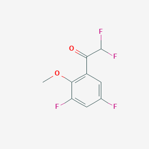 1-(3,5-Difluoro-2-methoxy-phenyl)-2,2-difluoro-ethanone