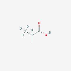 molecular formula C4H8O2 B1361023 2-Methyl-d3-propionic Acid CAS No. 95926-99-1