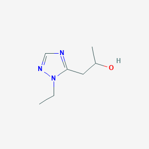 1-(1-ethyl-1H-1,2,4-triazol-5-yl)propan-2-ol