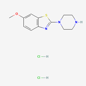 6-Methoxy-2-(piperazin-1-yl)-1,3-benzothiazoledihydrochloride