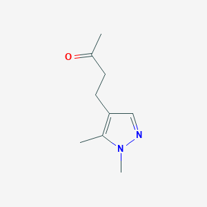 4-(1,5-Dimethyl-1h-pyrazol-4-yl)butan-2-one