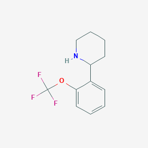 2-(2-(Trifluoromethoxy)phenyl)piperidine