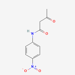 molecular formula C10H10N2O4 B1361057 4'-硝基乙酰苯胺 CAS No. 4835-39-6