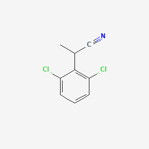 2-(2,6-Dichlorophenyl)propanenitrile