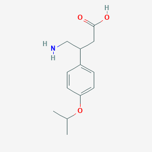 4-Amino-3-(4-isopropoxyphenyl)butanoic acid