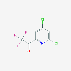 1-(4,6-Dichloropyridin-2-YL)-2,2,2-trifluoroethanone