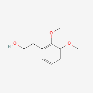 molecular formula C11H16O3 B13610679 1-(2,3-Dimethoxyphenyl)propan-2-ol CAS No. 33414-37-8