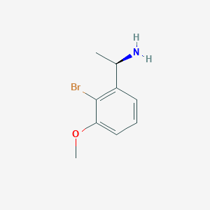 (1R)-1-(2-bromo-3-methoxyphenyl)ethan-1-amine