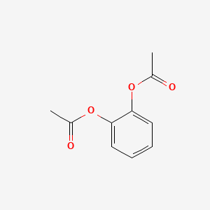 molecular formula C10H10O4 B1361081 邻苯二酚二乙酸酯 CAS No. 635-67-6