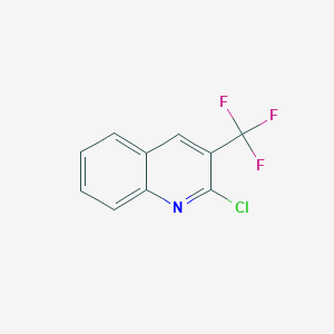 molecular formula C10H5ClF3N B1361088 2-氯-3-(三氟甲基)喹啉 CAS No. 25199-86-4