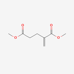 molecular formula C8H12O4 B1361091 2-亚甲基戊二酸二甲酯 CAS No. 5621-44-3