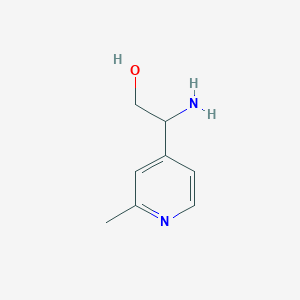 2-Amino-2-(2-methylpyridin-4-yl)ethan-1-ol