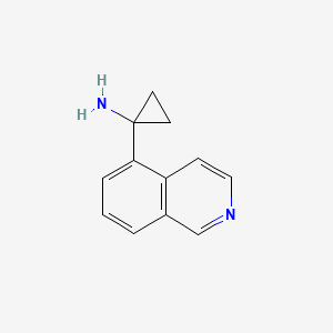 1-(Isoquinolin-5-yl)cyclopropan-1-amine