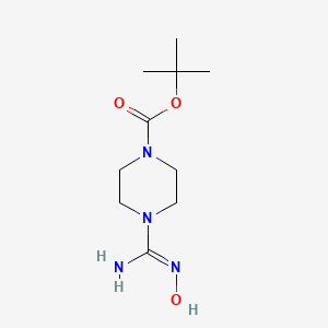 (E)-tert-Butyl 4-(N'-hydroxycarbamimidoyl)piperazine-1-carboxylate