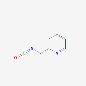 molecular formula C7H6N2O B13611005 2-(Isocyanatomethyl)pyridine CAS No. 71189-21-4