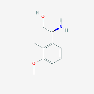 (2S)-2-amino-2-(3-methoxy-2-methylphenyl)ethan-1-ol