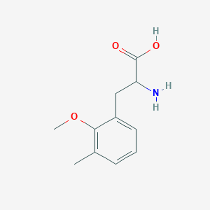 2-Amino-3-(2-methoxy-3-methylphenyl)propanoic acid