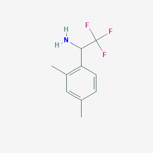 1-(2,4-Dimethylphenyl)-2,2,2-trifluoroethan-1-amine