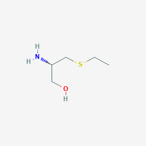 (2S)-2-amino-3-(ethylsulfanyl)propan-1-ol