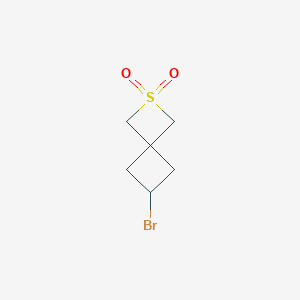 6-Bromo-2lambda6-thiaspiro[3.3]heptane-2,2-dione