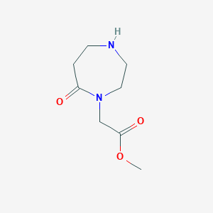 Methyl 2-(7-oxo-1,4-diazepan-1-yl)acetate