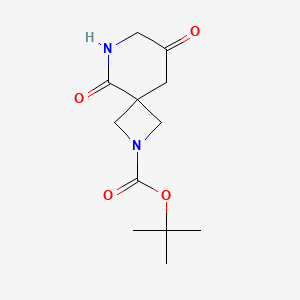 Tert-butyl 5,8-dioxo-2,6-diazaspiro[3.5]nonane-2-carboxylate