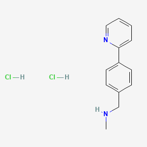 Methyl({[4-(pyridin-2-yl)phenyl]methyl})aminedihydrochloride