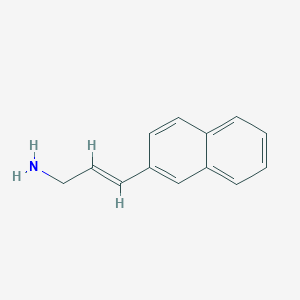 3-(Naphthalen-2-yl)prop-2-en-1-amine