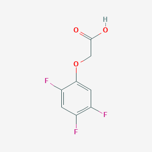 molecular formula C8H5F3O3 B13611276 2-(2,4,5-Trifluorophenoxy)acetic acid 