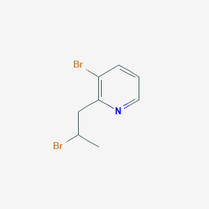 3-Bromo-2-(2-bromopropyl)pyridine