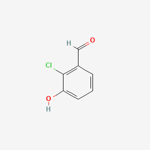 B1361139 2-Chloro-3-hydroxybenzaldehyde CAS No. 56962-10-8