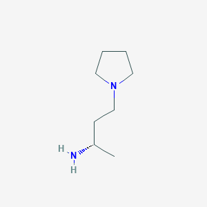 (2s)-4-(Pyrrolidin-1-yl)butan-2-amine