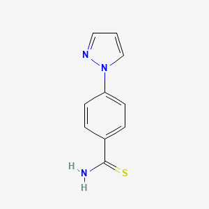 4-(1h-Pyrazol-1-yl)benzothioamide