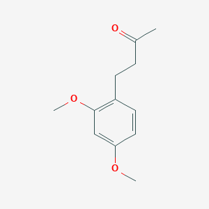 molecular formula C12H16O3 B13611469 4-(2,4-Dimethoxyphenyl)butan-2-one CAS No. 93467-61-9