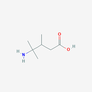 4-Amino-3,4-dimethylpentanoic acid