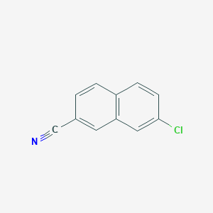 7-Chloronaphthalene-2-carbonitrile