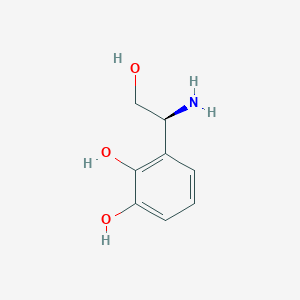 (s)-3-(1-Amino-2-hydroxyethyl)benzene-1,2-diol