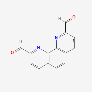 molecular formula C14H8N2O2 B1361168 1,10-菲咯啉-2,9-二甲醛 CAS No. 57709-62-3