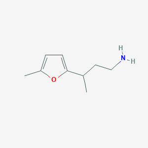 3-(5-Methylfuran-2-yl)butan-1-amine