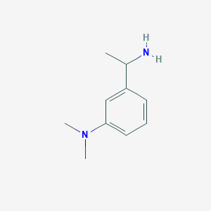 3-(1-aminoethyl)-N,N-dimethylaniline