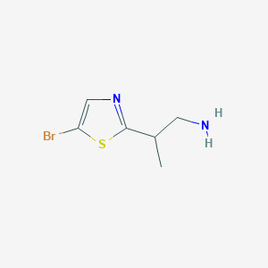 2-(5-Bromothiazol-2-yl)propan-1-amine